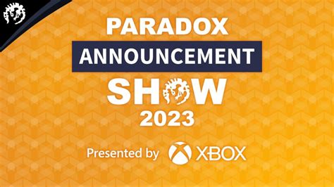 Exclusive – Paradox Interactive To Announce  .